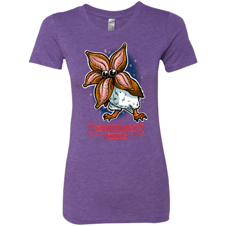 T-Shirts Purple Rush / Small Demoporgon Women's Triblend T-Shirt