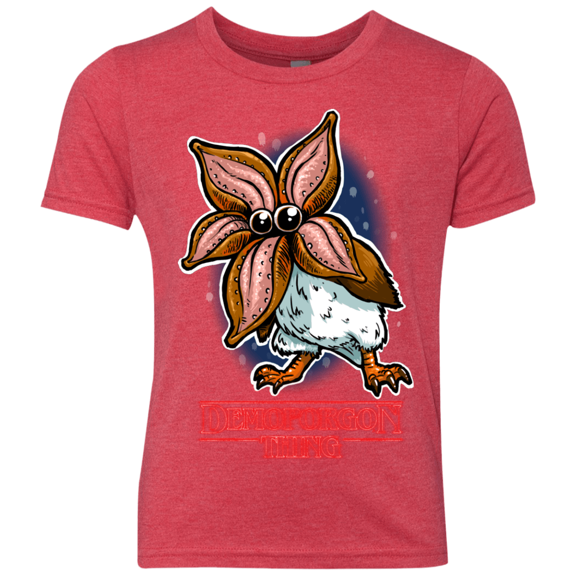 T-Shirts Vintage Red / YXS Demoporgon Youth Triblend T-Shirt