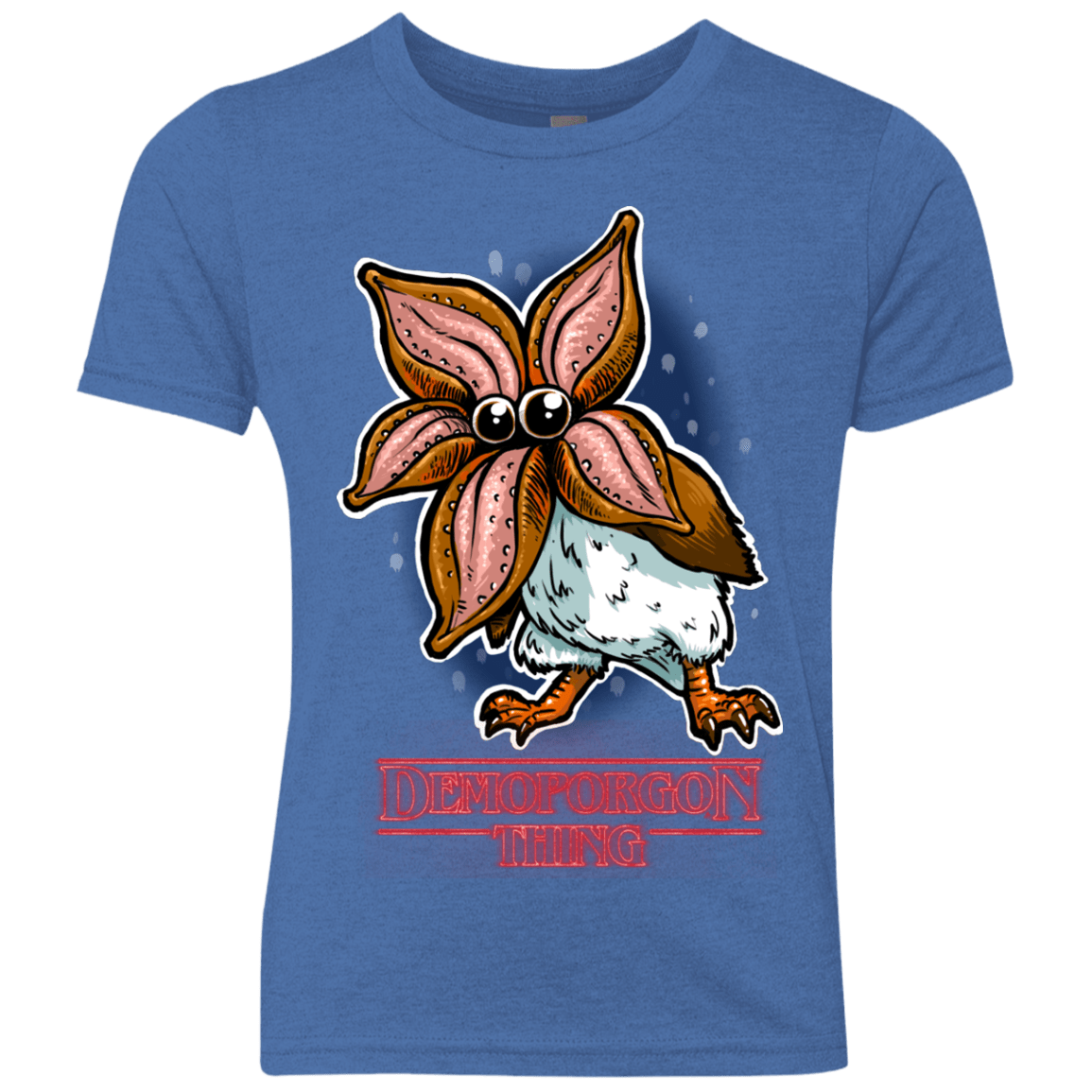 T-Shirts Vintage Royal / YXS Demoporgon Youth Triblend T-Shirt