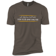 T-Shirts Warm Grey / X-Small Deploying Hotfixes For Food And Shelter Men's Premium T-Shirt