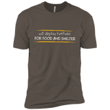 T-Shirts Warm Grey / X-Small Deploying Hotfixes For Food And Shelter Men's Premium T-Shirt