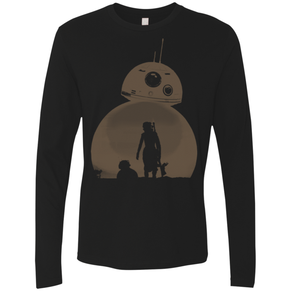 T-Shirts Black / Small Desert Men's Premium Long Sleeve