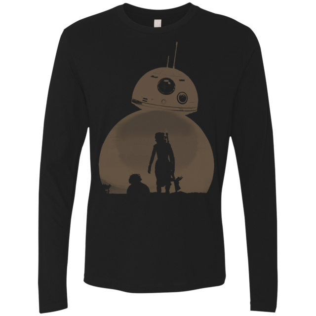 T-Shirts Black / Small Desert Men's Premium Long Sleeve