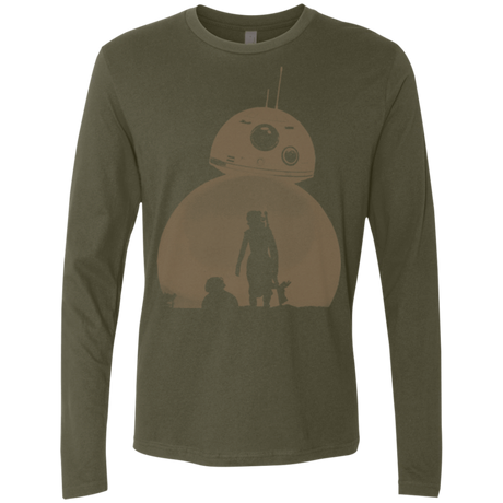 T-Shirts Military Green / Small Desert Men's Premium Long Sleeve