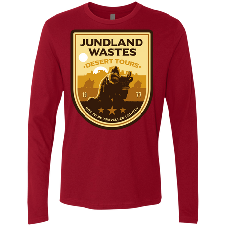 T-Shirts Cardinal / Small Desert Tours Men's Premium Long Sleeve