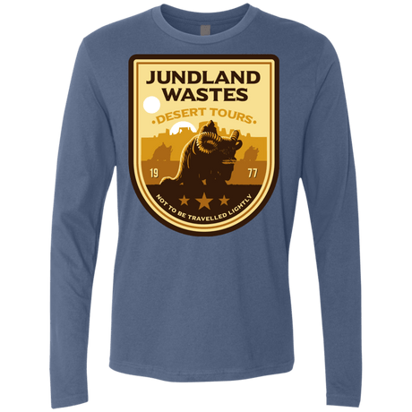 T-Shirts Indigo / Small Desert Tours Men's Premium Long Sleeve