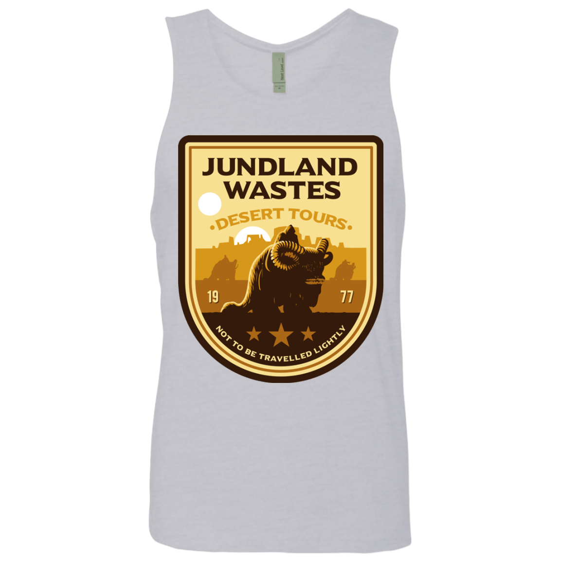 T-Shirts Heather Grey / Small Desert Tours Men's Premium Tank Top