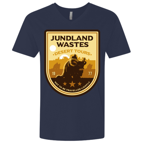 T-Shirts Midnight Navy / X-Small Desert Tours Men's Premium V-Neck