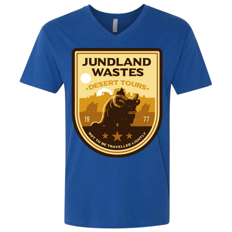 T-Shirts Royal / X-Small Desert Tours Men's Premium V-Neck