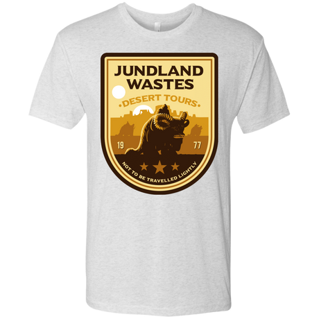 T-Shirts Heather White / Small Desert Tours Men's Triblend T-Shirt