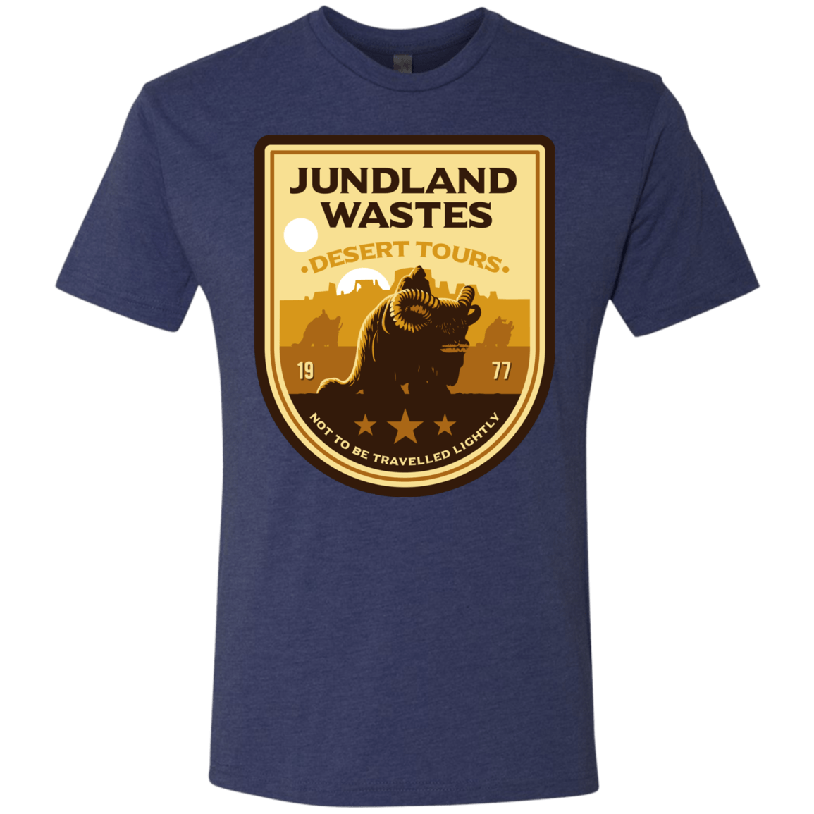 T-Shirts Vintage Navy / Small Desert Tours Men's Triblend T-Shirt