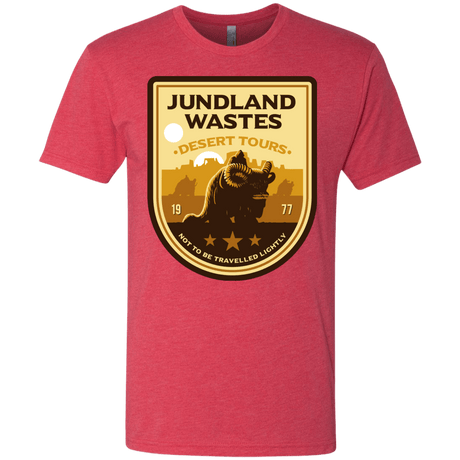 T-Shirts Vintage Red / Small Desert Tours Men's Triblend T-Shirt