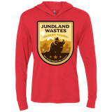 T-Shirts Vintage Red / X-Small Desert Tours Triblend Long Sleeve Hoodie Tee