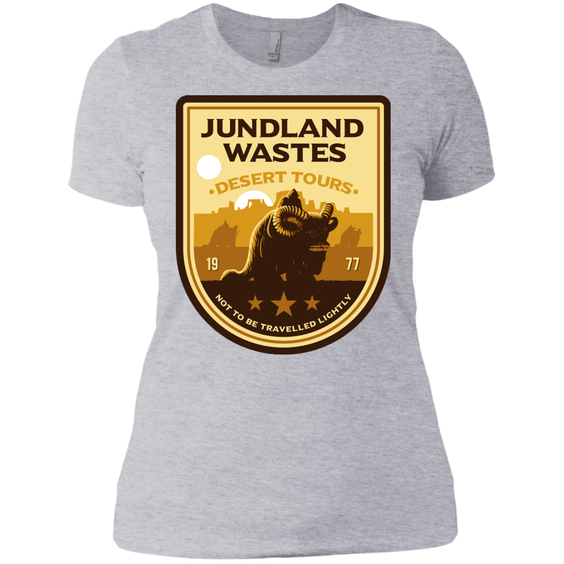 T-Shirts Heather Grey / X-Small Desert Tours Women's Premium T-Shirt