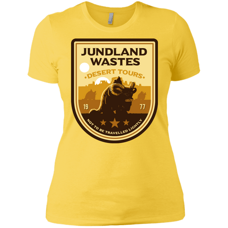 T-Shirts Vibrant Yellow / X-Small Desert Tours Women's Premium T-Shirt