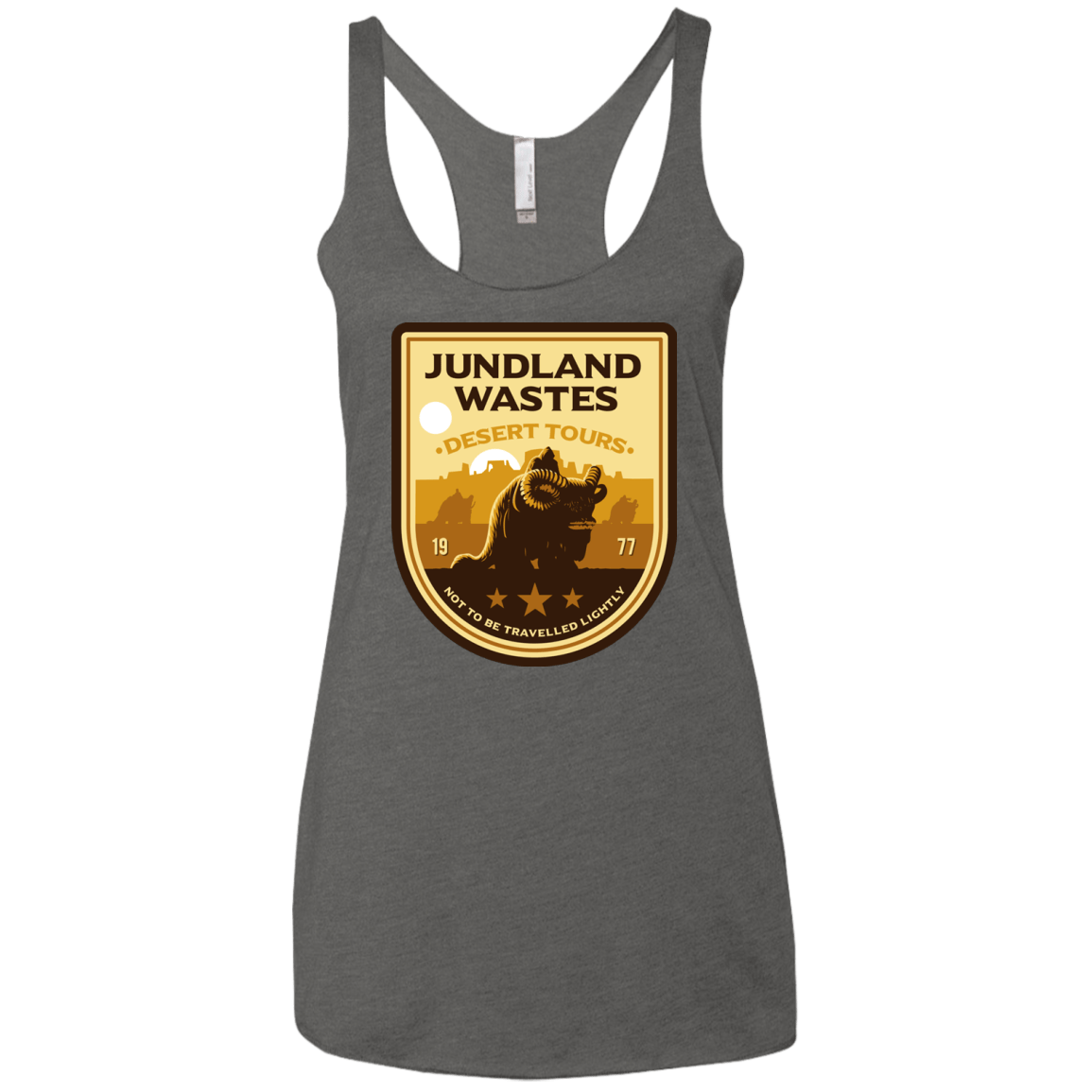 T-Shirts Premium Heather / X-Small Desert Tours Women's Triblend Racerback Tank