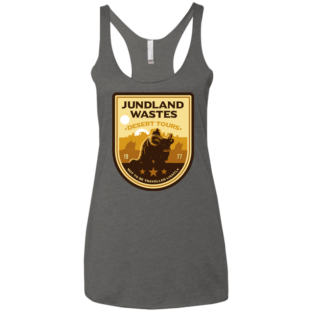 T-Shirts Premium Heather / X-Small Desert Tours Women's Triblend Racerback Tank