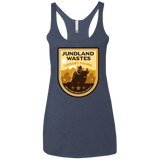 T-Shirts Vintage Navy / X-Small Desert Tours Women's Triblend Racerback Tank