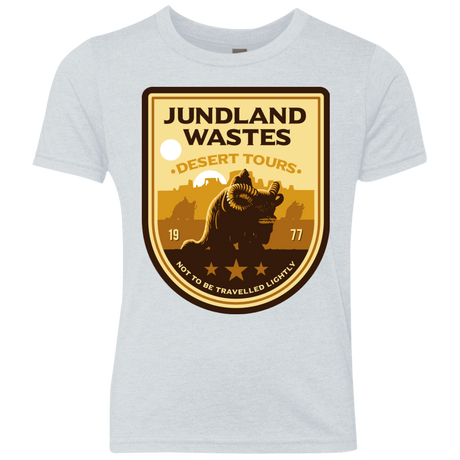 T-Shirts Heather White / YXS Desert Tours Youth Triblend T-Shirt