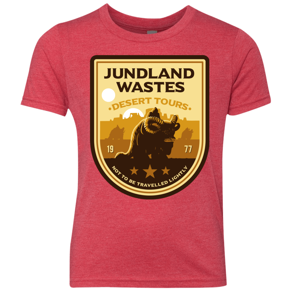 T-Shirts Vintage Red / YXS Desert Tours Youth Triblend T-Shirt