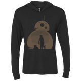 T-Shirts Vintage Black / X-Small Desert Triblend Long Sleeve Hoodie Tee