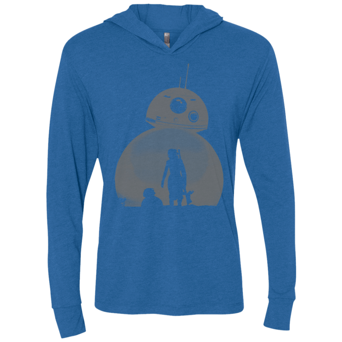 T-Shirts Vintage Royal / X-Small Desert Triblend Long Sleeve Hoodie Tee