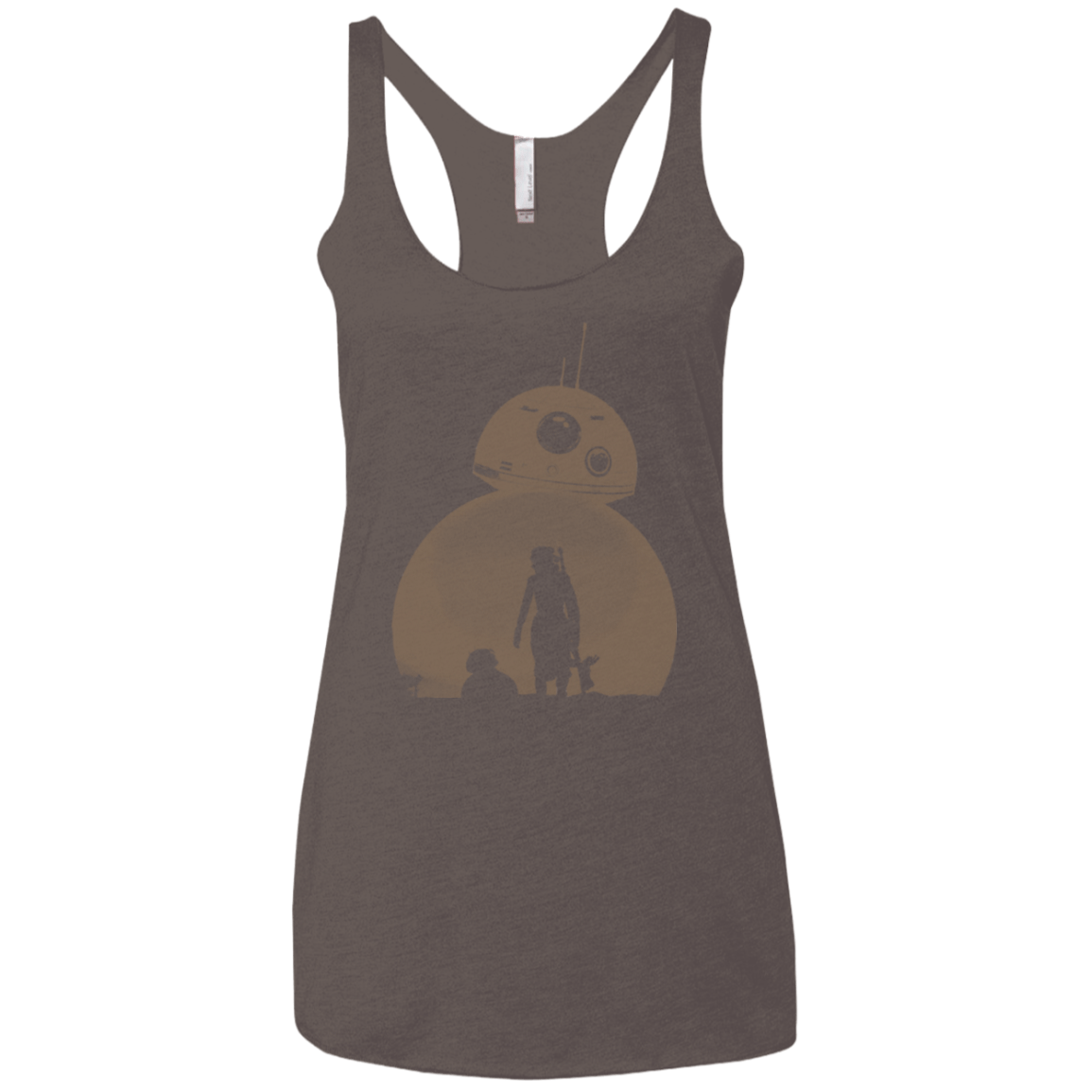 T-Shirts Macchiato / X-Small Desert Women's Triblend Racerback Tank