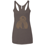 T-Shirts Macchiato / X-Small Desert Women's Triblend Racerback Tank