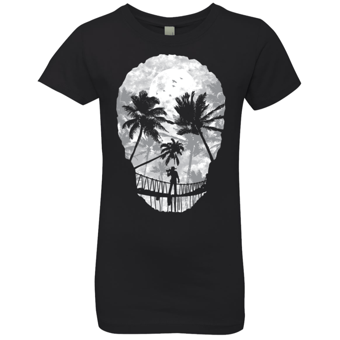 T-Shirts Black / YXS Desolate Death Girls Premium T-Shirt