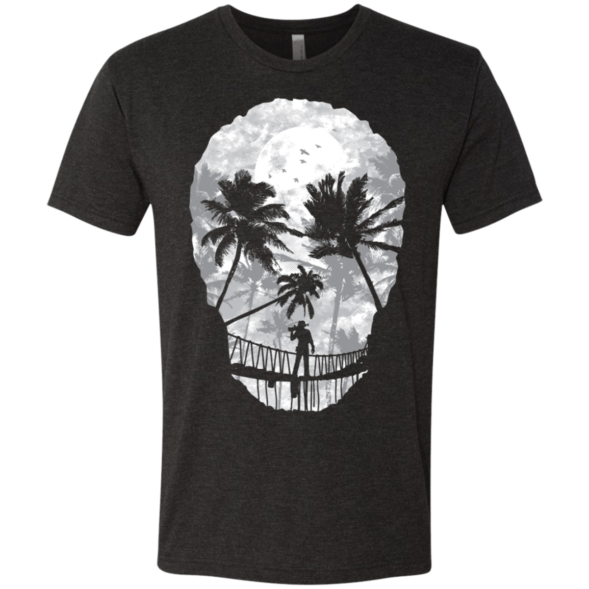 T-Shirts Vintage Black / S Desolate Death Men's Triblend T-Shirt