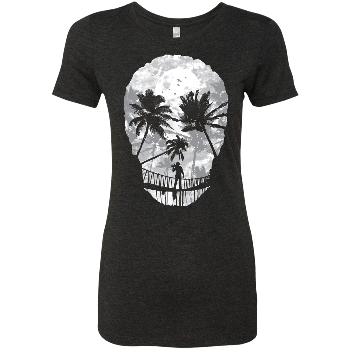 T-Shirts Vintage Black / S Desolate Death Women's Triblend T-Shirt