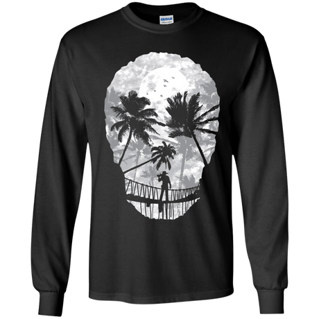 T-Shirts Black / YS Desolate Death Youth Long Sleeve T-Shirt