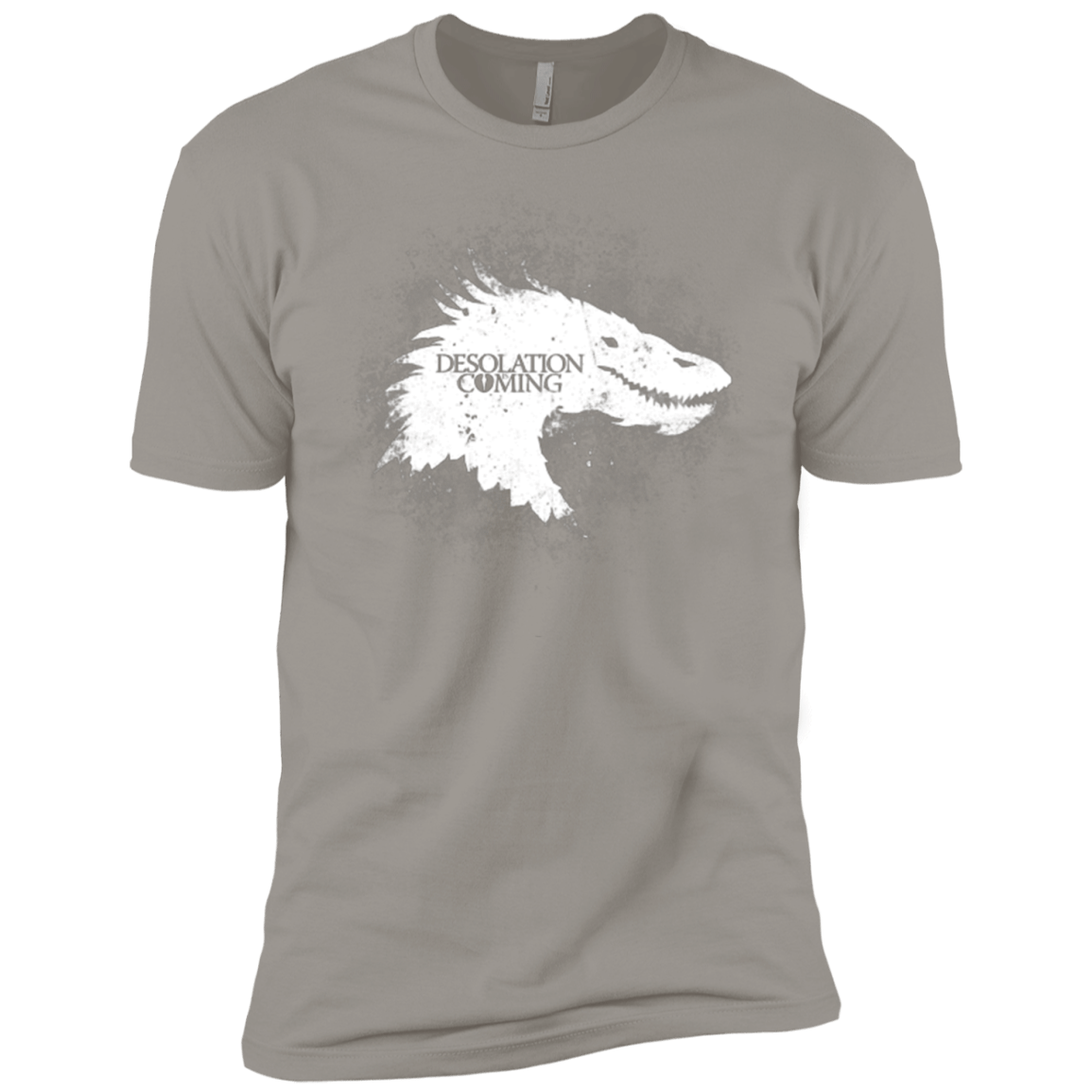 T-Shirts Light Grey / YXS Desolation is Coming white Boys Premium T-Shirt