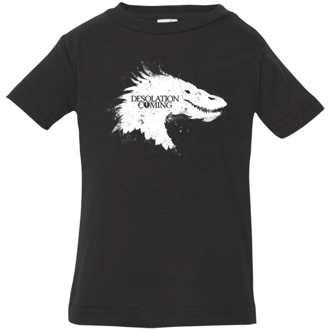 T-Shirts Black / 6 Months Desolation is Coming white Infant Premium T-Shirt