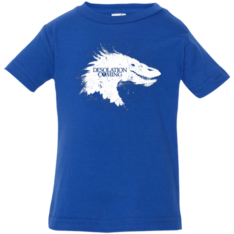 T-Shirts Royal / 6 Months Desolation is Coming white Infant Premium T-Shirt