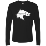 T-Shirts Black / Small Desolation is Coming white Men's Premium Long Sleeve