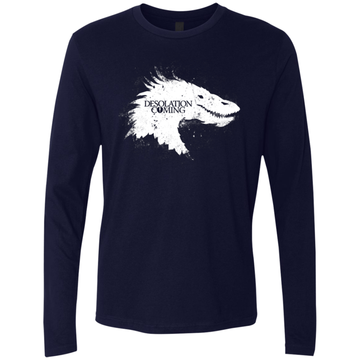 Desolation is Coming white Men's Premium Long Sleeve