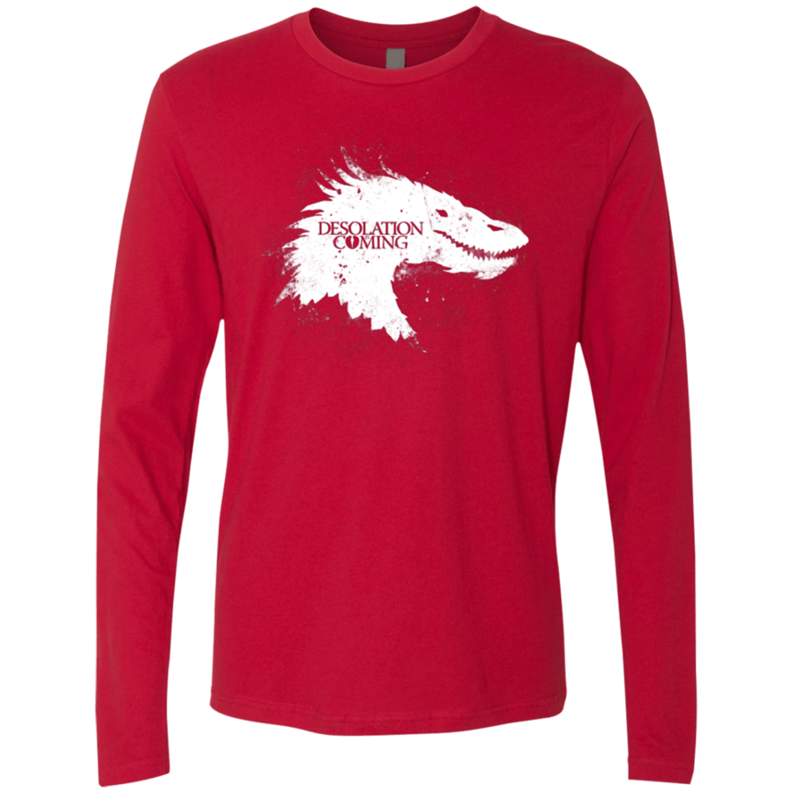 Desolation is Coming white Men's Premium Long Sleeve