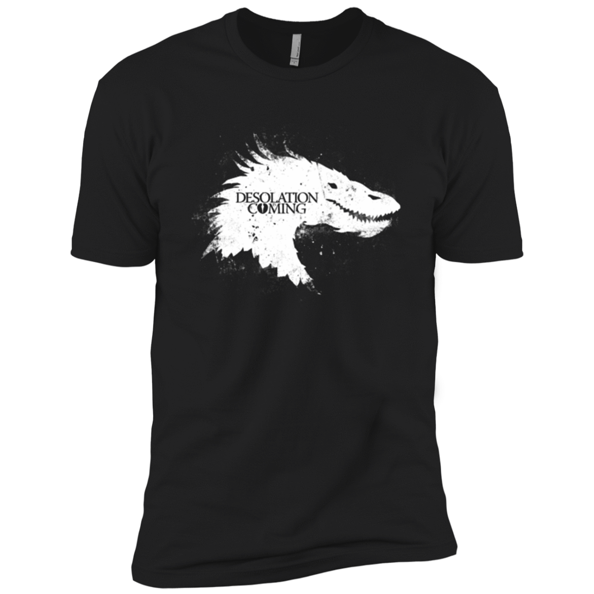 T-Shirts Black / X-Small Desolation is Coming white Men's Premium T-Shirt