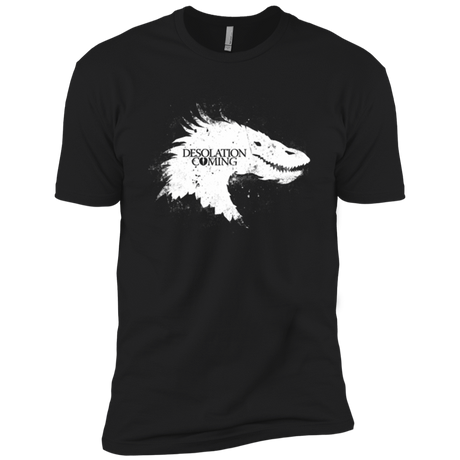 T-Shirts Black / X-Small Desolation is Coming white Men's Premium T-Shirt