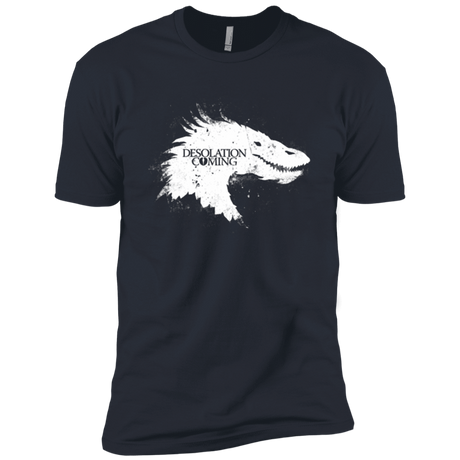 T-Shirts Indigo / X-Small Desolation is Coming white Men's Premium T-Shirt