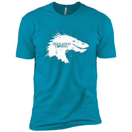 T-Shirts Turquoise / X-Small Desolation is Coming white Men's Premium T-Shirt