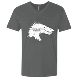 T-Shirts Heavy Metal / X-Small Desolation is Coming white Men's Premium V-Neck