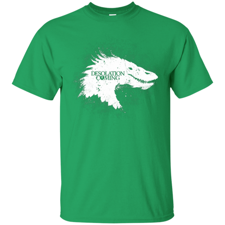 T-Shirts Irish Green / Small Desolation is Coming white T-Shirt