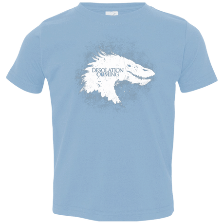 T-Shirts Light Blue / 2T Desolation is Coming white Toddler Premium T-Shirt