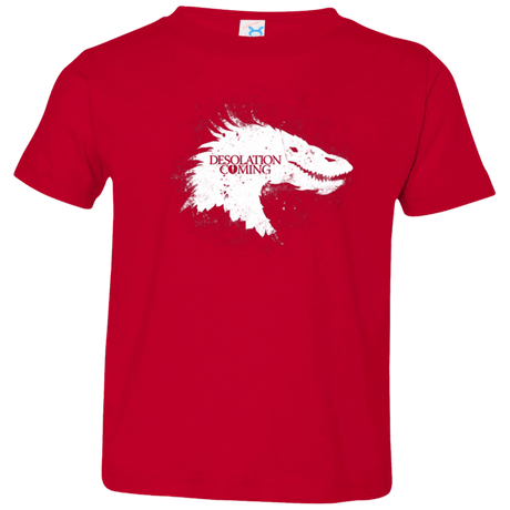 T-Shirts Red / 2T Desolation is Coming white Toddler Premium T-Shirt