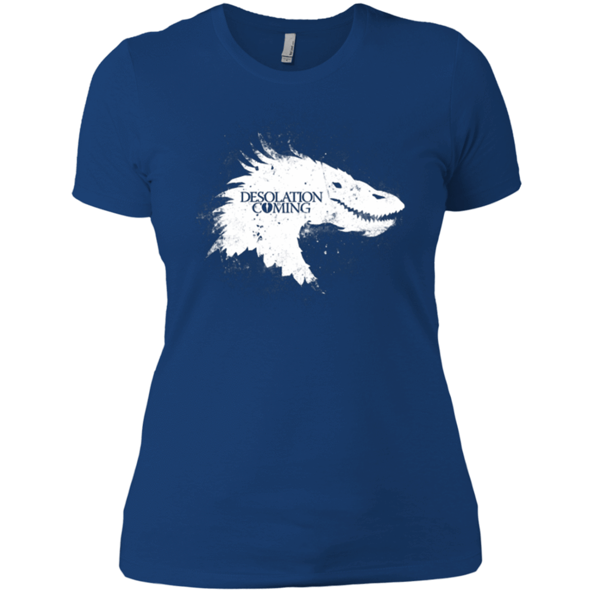 T-Shirts Royal / X-Small Desolation is Coming white Women's Premium T-Shirt