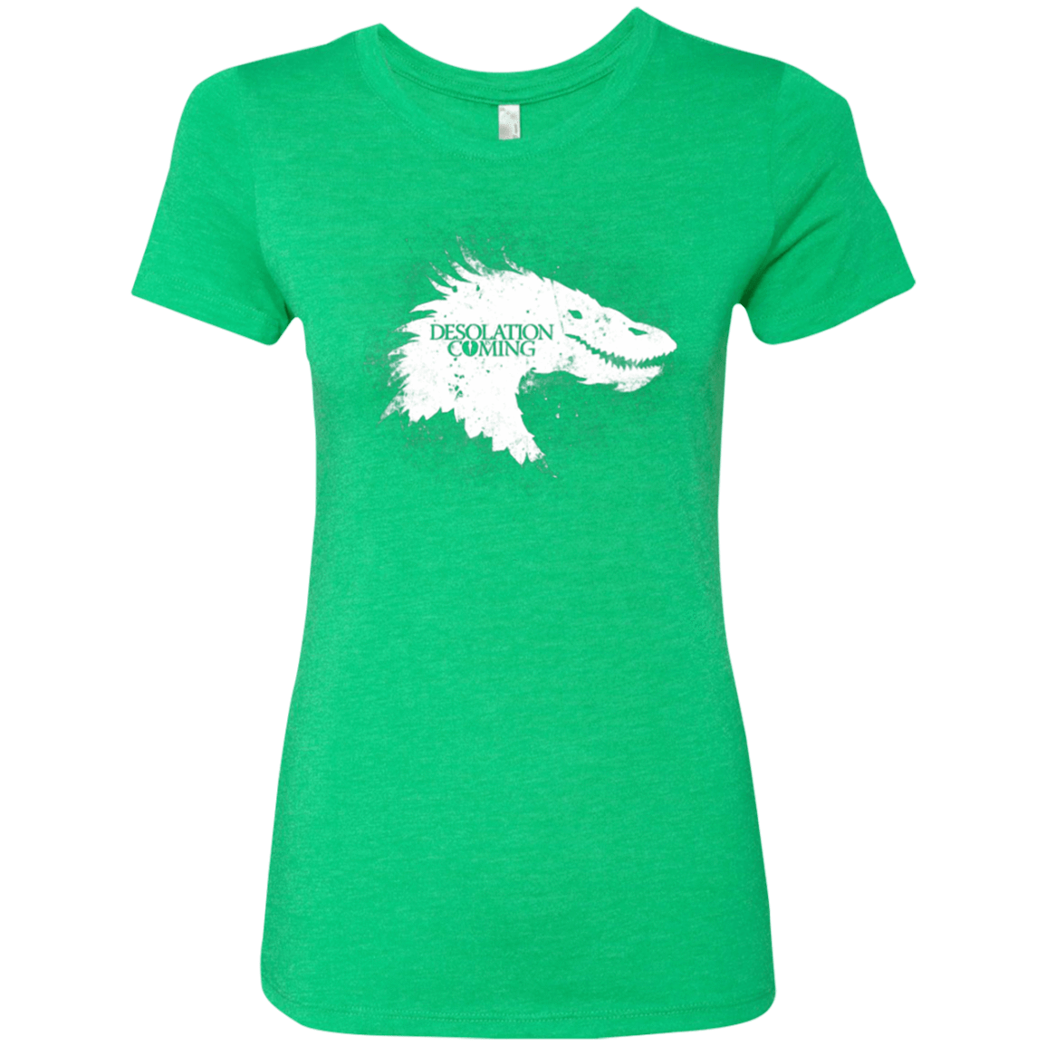 T-Shirts Envy / Small Desolation is Coming white Women's Triblend T-Shirt