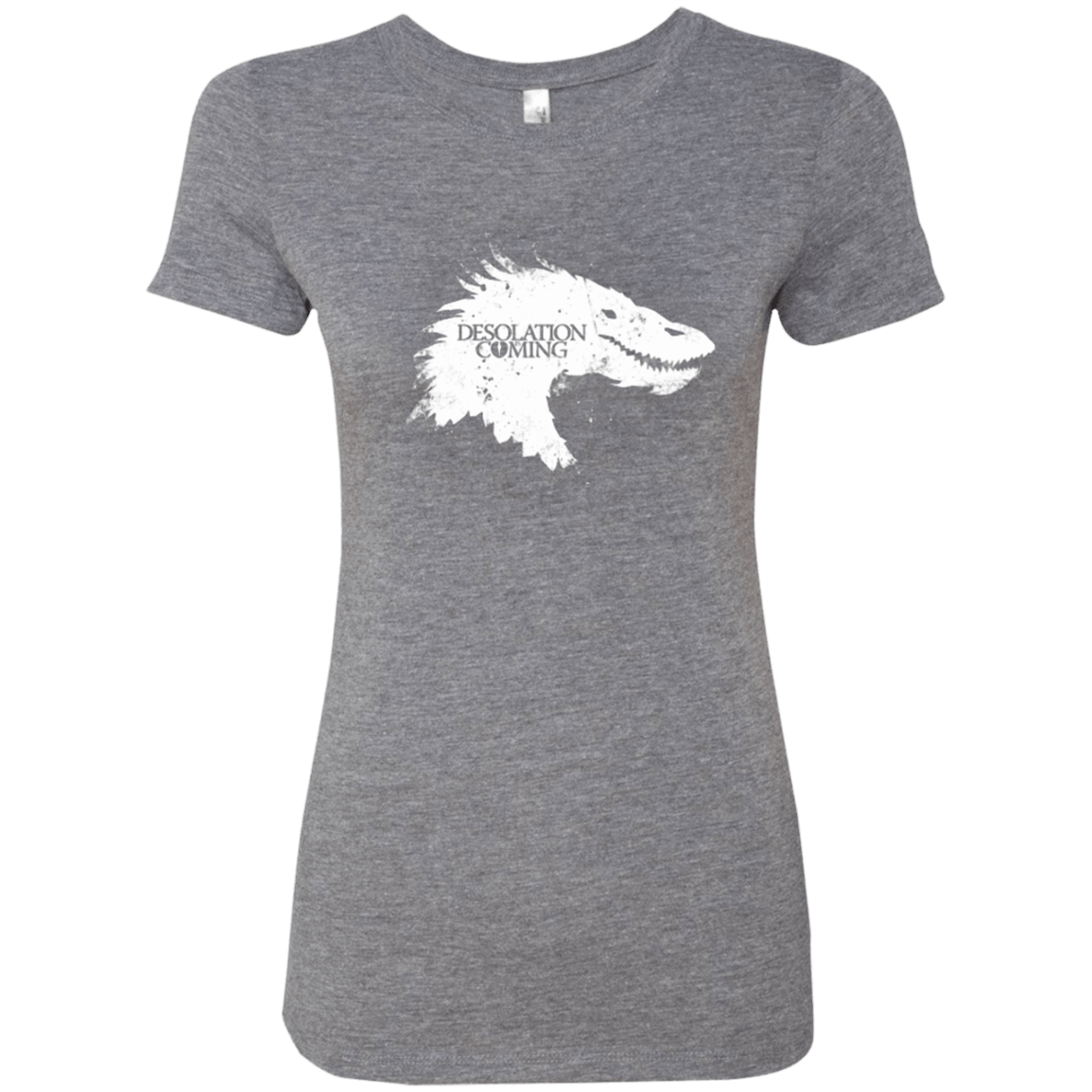 T-Shirts Premium Heather / Small Desolation is Coming white Women's Triblend T-Shirt