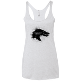 T-Shirts Heather White / X-Small Desolation is Coming Women's Triblend Racerback Tank